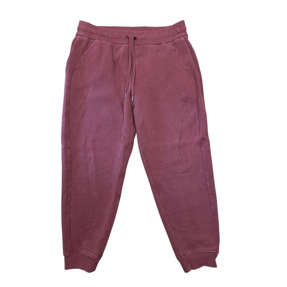 Lululemon Scuba High-Rise Jogger SMOKY RED Size 12 - Picture 1 of 5